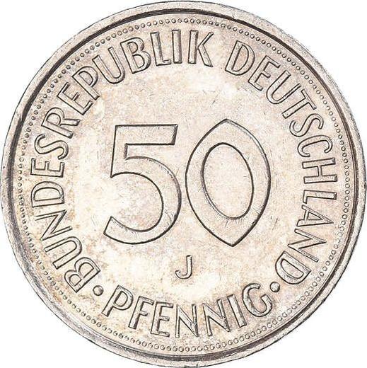 Аверс монеты - 50 пфеннигов 1994 года J - цена  монеты - Германия, ФРГ