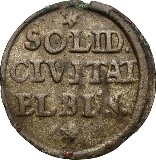 Reverse Schilling (Szelag) 1666 "Elbing" - Silver Coin Value - Poland, John II Casimir