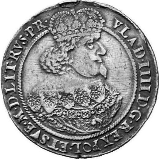Awers monety - Talar 1643 GR "Gdańsk" - cena srebrnej monety - Polska, Władysław IV