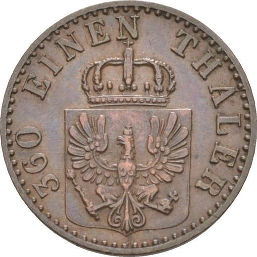 Avers 1 Pfennig 1862 A - Münze Wert - Preußen, Wilhelm I