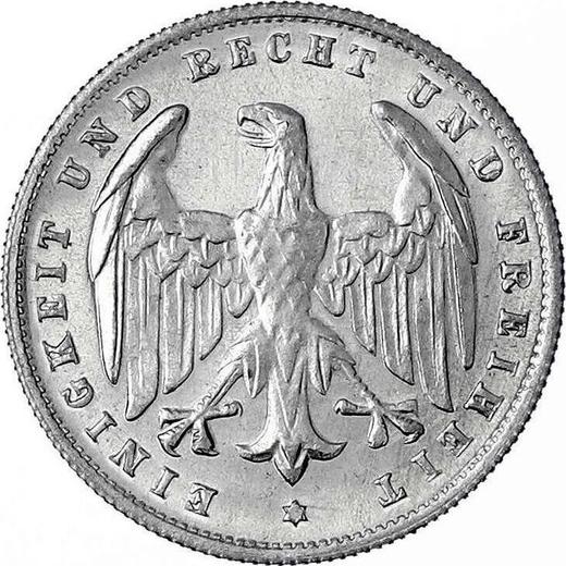 Anverso 500 marcos 1923 D - valor de la moneda  - Alemania, República de Weimar
