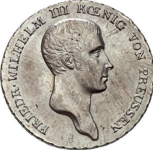 Аверс монеты - Талер 1811 года A - цена серебряной монеты - Пруссия, Фридрих Вильгельм III