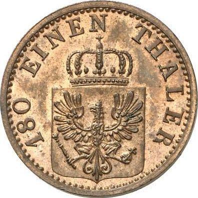Obverse 2 Pfennig 1868 B -  Coin Value - Prussia, William I