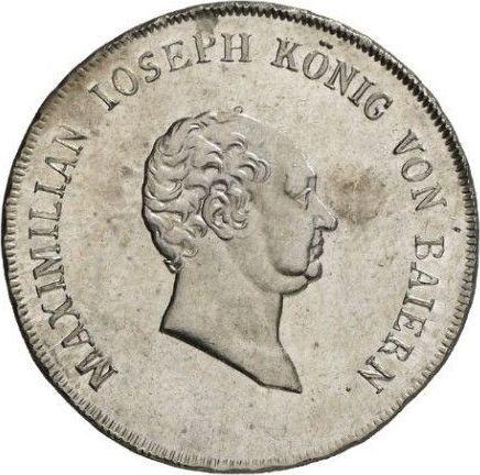 Аверс монеты - 20 крейцеров 1810 года - цена серебряной монеты - Бавария, Максимилиан I