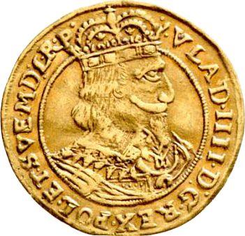 Awers monety - Dukat 1639 MRVM - cena złotej monety - Polska, Władysław IV
