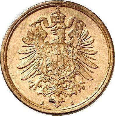 Реверс монеты - 2 пфеннига 1875 года A "Тип 1873-1877" - цена  монеты - Германия, Германская Империя