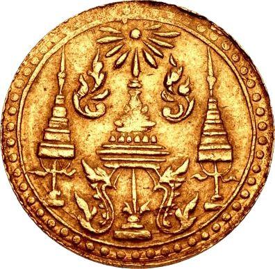 Awers monety - 2,5 baty (Pot Dueng) 1863 - cena złotej monety - Tajlandia, Rama IV