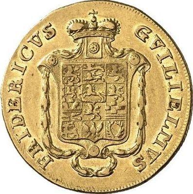 Awers monety - 5 talarów 1815 FR - cena złotej monety - Brunszwik-Wolfenbüttel, Fryderyk Wilhelm