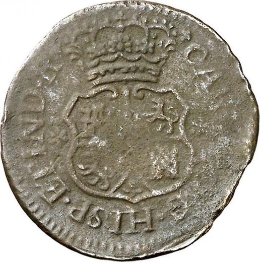 Аверс монеты - 1 куарто 1771 года M - цена  монеты - Филиппины, Карл III
