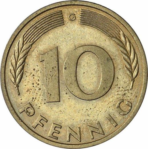 Avers 10 Pfennig 1994 G - Münze Wert - Deutschland, BRD