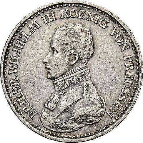 Obverse Thaler 1822 A - Silver Coin Value - Prussia, Frederick William III