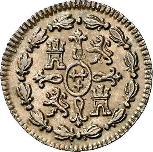 Rewers monety - 1 maravedi 1774 - cena  monety - Hiszpania, Karol III