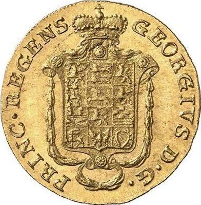 Anverso 5 táleros 1819 FR - valor de la moneda de oro - Brunswick-Wolfenbüttel, Carlos II