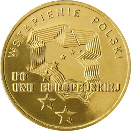 Реверс монеты - 2 злотых 2004 года MW ET "Вступление Польши в Европейский Союз" - цена  монеты - Польша, III Республика после деноминации