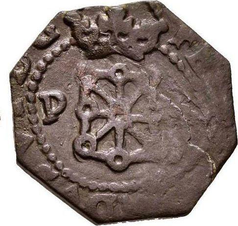 Rewers monety - 1 maravedi 1748 PA - cena  monety - Hiszpania, Ferdynand VI