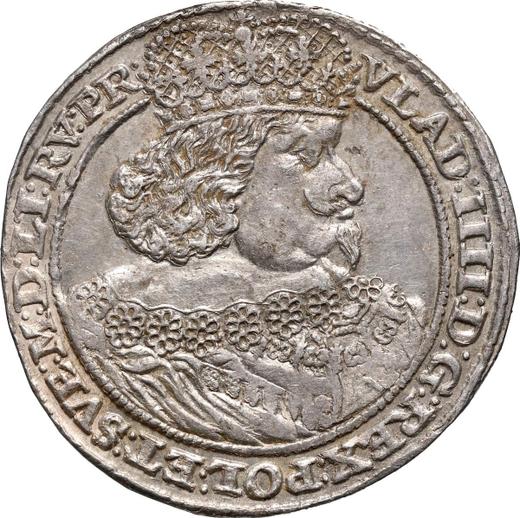 Аверс монеты - Полталера 1641 года GR "Гданьск" - цена серебряной монеты - Польша, Владислав IV