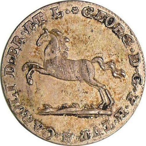 Anverso 1/12 tálero 1818 FR - valor de la moneda de plata - Brunswick-Wolfenbüttel, Carlos II