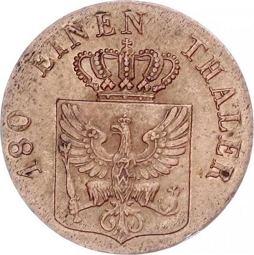 Awers monety - 2 fenigi 1836 D - cena  monety - Prusy, Fryderyk Wilhelm III