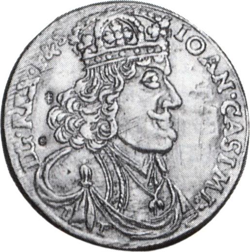 Awers monety - Dwudukat 1655 IT SCH "Typ 1655-1658" - cena złotej monety - Polska, Jan II Kazimierz