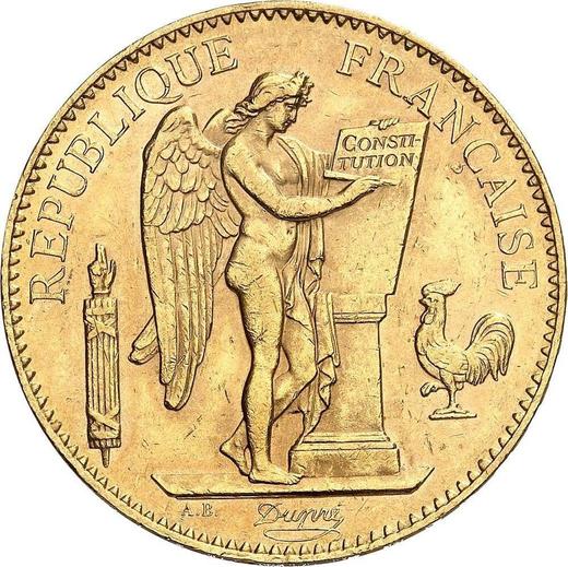 Obverse 100 Francs 1907 A "Type 1878-1914" Paris - France, Third Republic