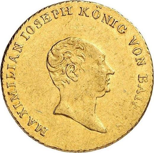 Awers monety - Dukat 1819 - cena złotej monety - Bawaria, Maksymilian I