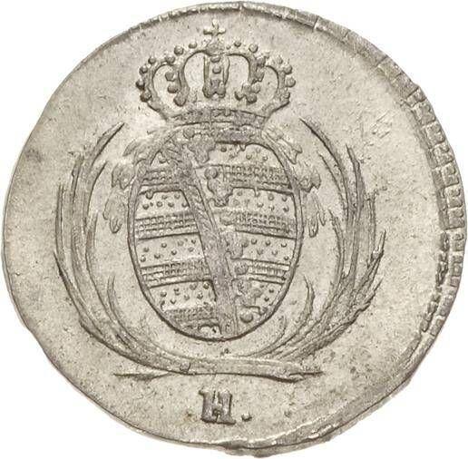 Anverso 1/48 tálero 1806 H - valor de la moneda de plata - Sajonia, Federico Augusto I