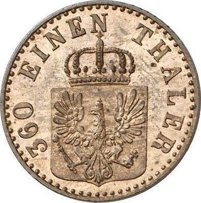 Obverse 1 Pfennig 1847 D -  Coin Value - Prussia, Frederick William IV