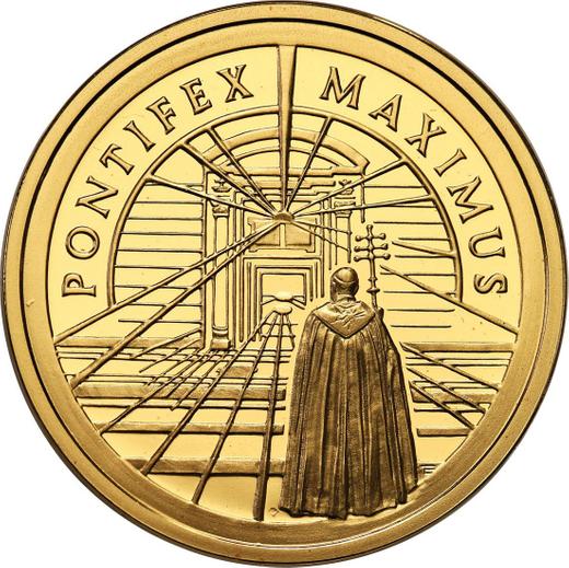 Reverso 200 eslotis 2002 MW ET "JuanPablo II" - valor de la moneda de oro - Polonia, República moderna