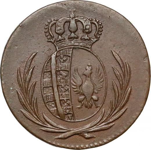 Obverse 1 Grosz 1810 IS -  Coin Value - Poland, Duchy of Warsaw