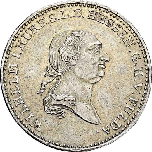 Аверс монеты - Полталера 1819 года - цена серебряной монеты - Гессен-Кассель, Вильгельм I