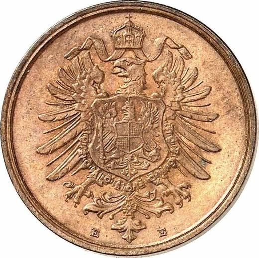 Реверс монеты - 2 пфеннига 1875 года E "Тип 1873-1877" - цена  монеты - Германия, Германская Империя
