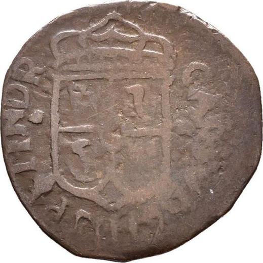Аверс монеты - 1 куарто 1798 года M - цена  монеты - Филиппины, Карл IV