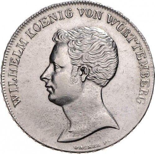 Obverse Thaler 1817 - Silver Coin Value - Württemberg, William I