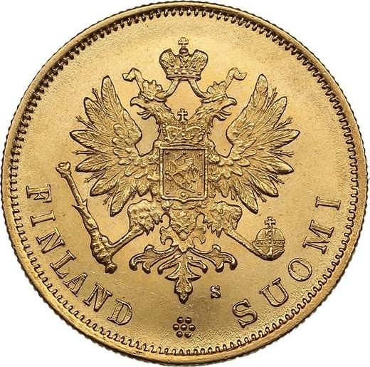Obverse 10 Mark 1879 S - Gold Coin Value - Finland, Grand Duchy