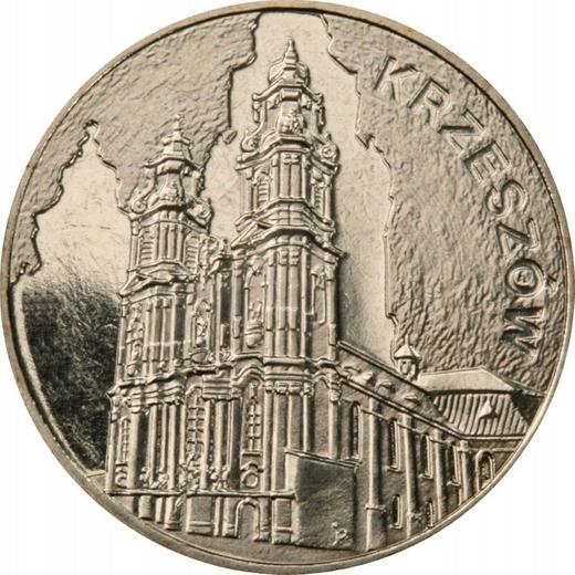 Реверс монеты - 2 злотых 2010 года MW RK "Кшешув" - цена  монеты - Польша, III Республика после деноминации