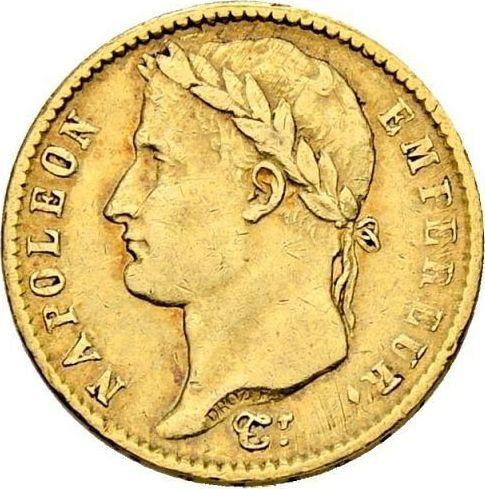 Obverse 20 Francs 1813 Q "Type 1809-1815" Perpignan - France, Napoleon I