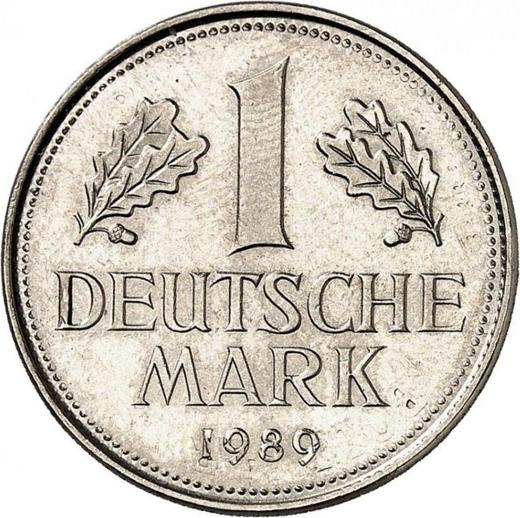 Аверс монеты - 1 марка 1969 года G Отчеканена на Венесуэльском боливаре - цена  монеты - Германия, ФРГ