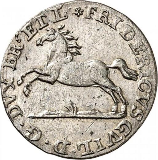 Аверс монеты - 1/24 талера 1814 года FR - цена серебряной монеты - Брауншвейг-Вольфенбюттель, Фридрих Вильгельм