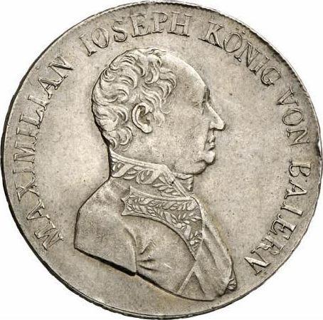 Аверс монеты - Талер 1815 года "Тип 1807-1825" - цена серебряной монеты - Бавария, Максимилиан I