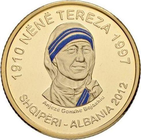 Аверс монеты - 200 леков 2012 года "Мать Тереза" - цена золотой монеты - Албания, Современная Республика