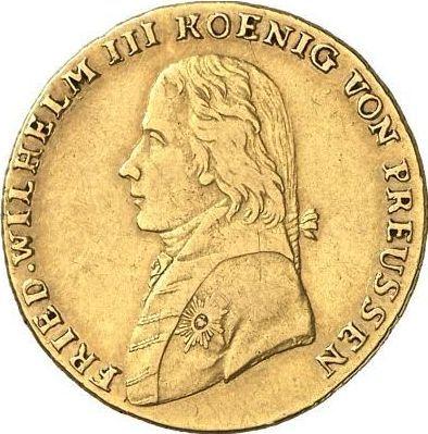 Awers monety - Friedrichs d'or 1803 B - cena złotej monety - Prusy, Fryderyk Wilhelm III
