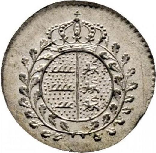 Awers monety - 1/2 krajcara 1837 "Typ 1824-1837" - cena srebrnej monety - Wirtembergia, Wilhelm I