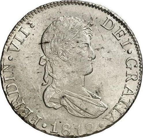 Awers monety - 8 reales 1812 c CI "Typ 1809-1830" - cena srebrnej monety - Hiszpania, Ferdynand VII