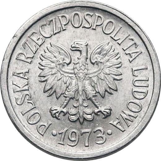 Obverse 10 Groszy 1973 No Mint Mark -  Coin Value - Poland, Peoples Republic