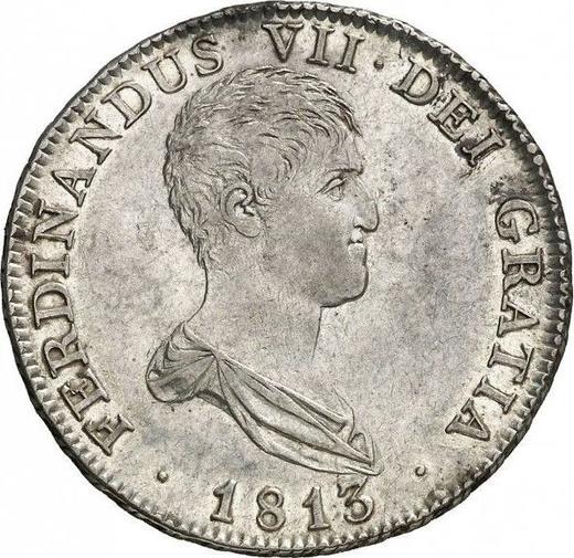 Obverse 4 Reales 1813 M IJ "Type 1809-1814" - Silver Coin Value - Spain, Ferdinand VII