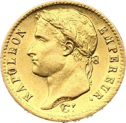 Obverse 20 Francs 1813 "Type 1809-1815" Utrecht - France, Napoleon I