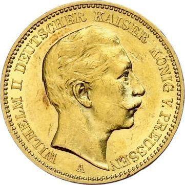 Аверс монеты - 20 марок 1903 года A "Пруссия" - цена золотой монеты - Германия, Германская Империя