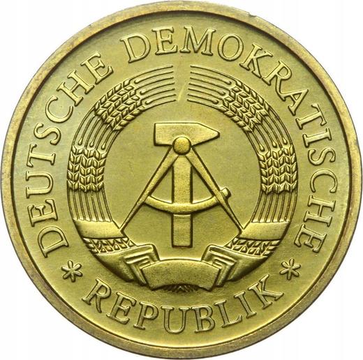 Реверс монеты - 20 пфеннигов 1990 года A - цена  монеты - Германия, ГДР