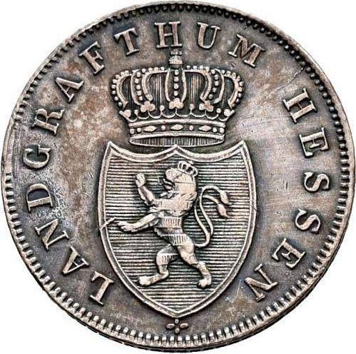 Аверс монеты - 6 крейцеров 1840 года - цена серебряной монеты - Гессен-Гомбург, Филипп Август Фридрих