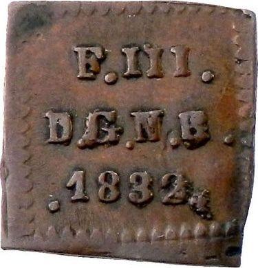 Reverse 1/2 Maravedí 1832 -  Coin Value - Spain, Ferdinand VII